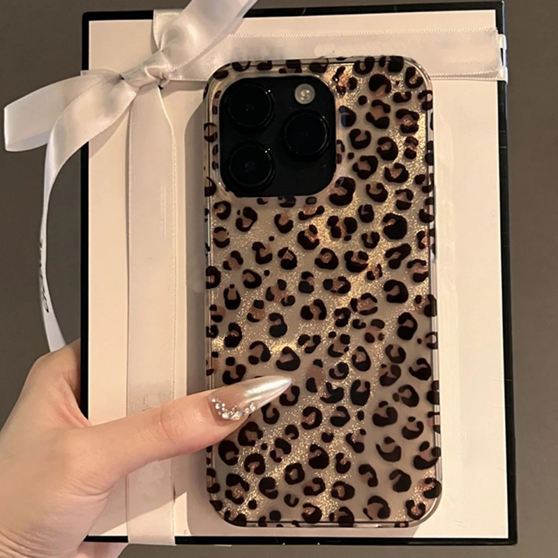 Sevimli Leopar Desenli Şeffaf  - Phone Cases Dior incelemesi ve fiyatı