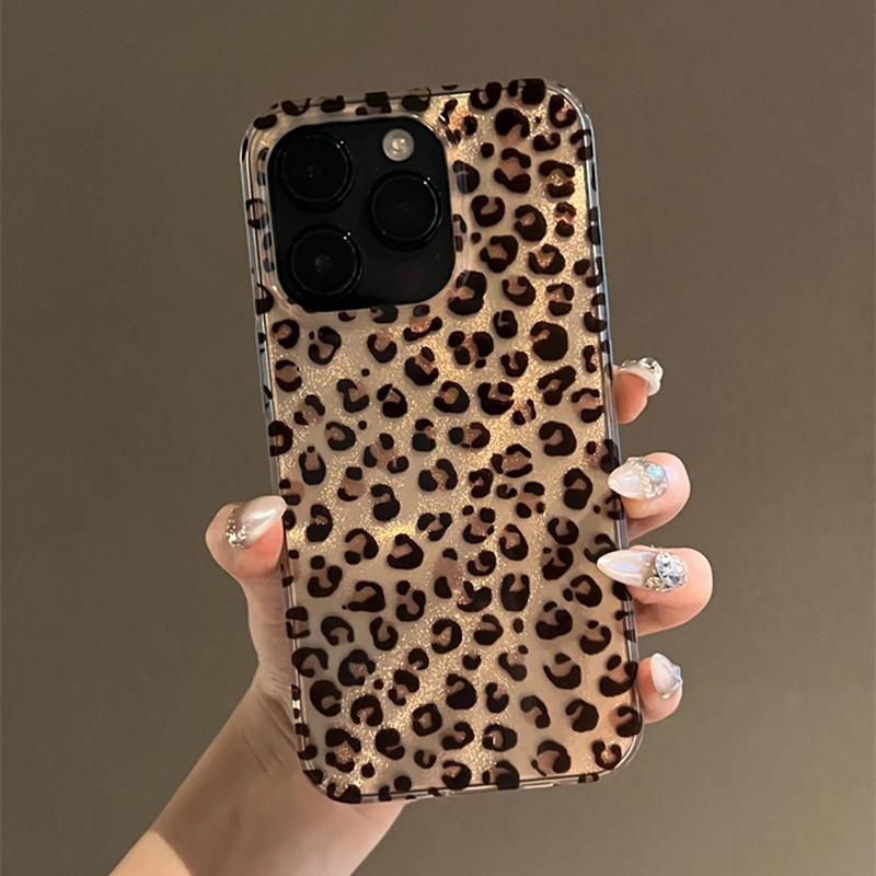 Sevimli Leopar Desenli Şeffaf  - Phone Cases Dior incelemesi ve fiyatı