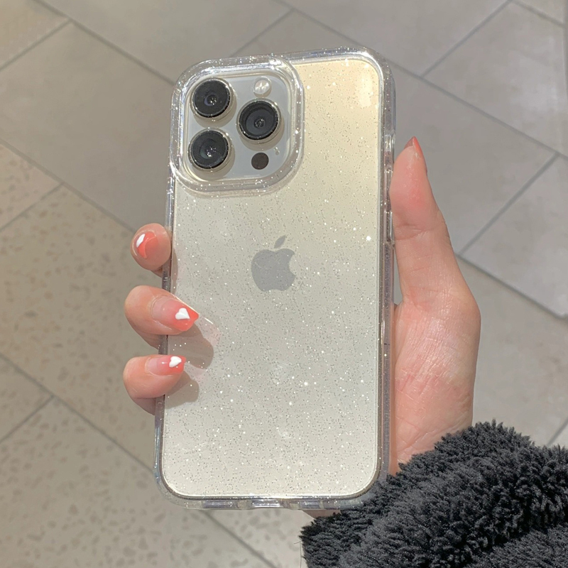 Şeffaf Basit Glitter Telefon K - Phone Cases Y2K incelemesi ve fiyatı