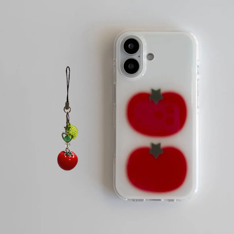 Kore Tarzı İki Ted Domates Kar - Phone Cases Y2K incelemesi ve fiyatı