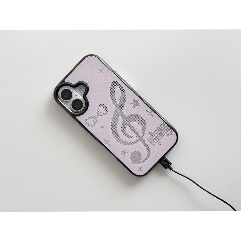 Kore Pembe Mozaik Nota Desenli - Phone Cases Y2K incelemesi ve fiyatı