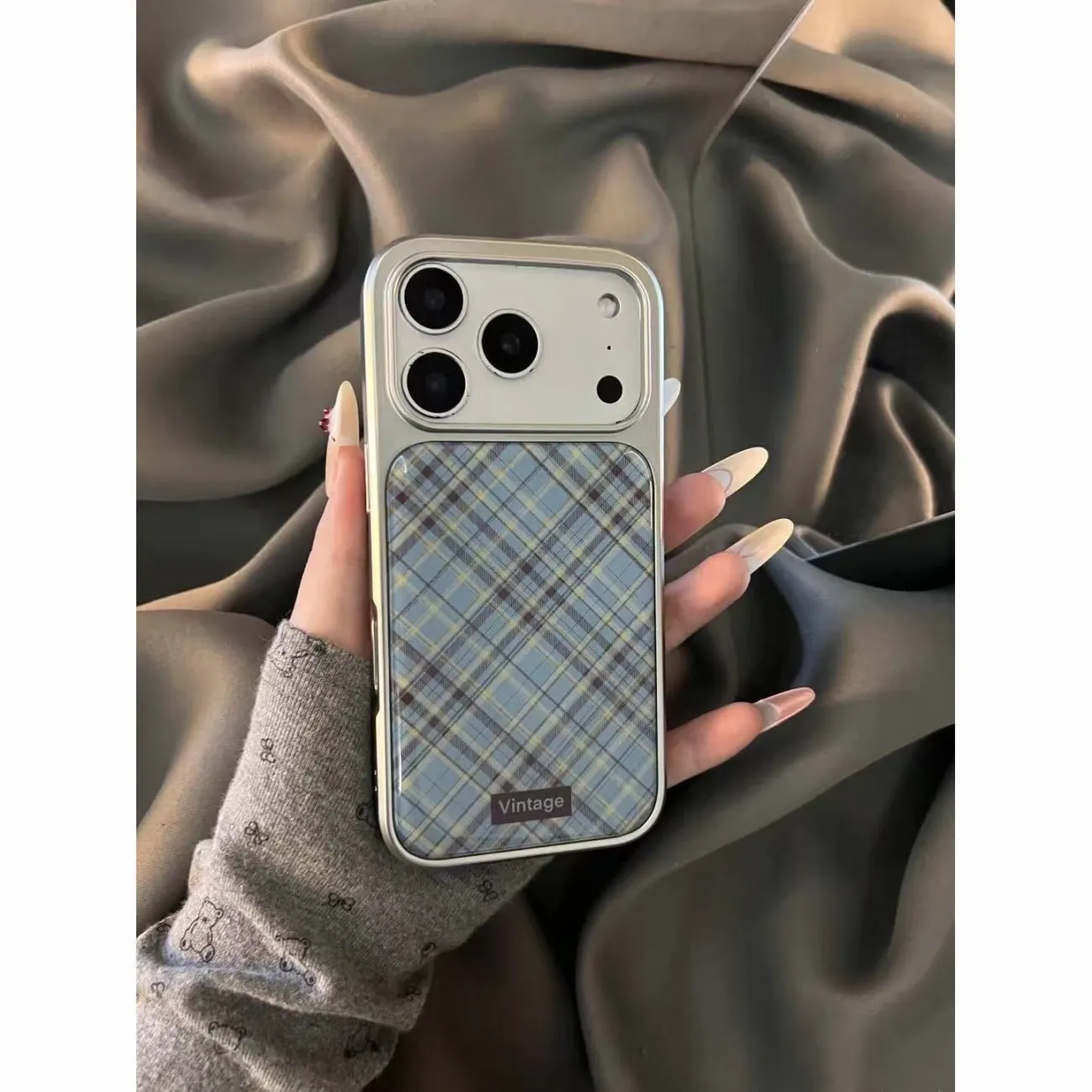Japon ve Kore Tarzı Retro Mavi - Phone Cases Y2K incelemesi ve fiyatı