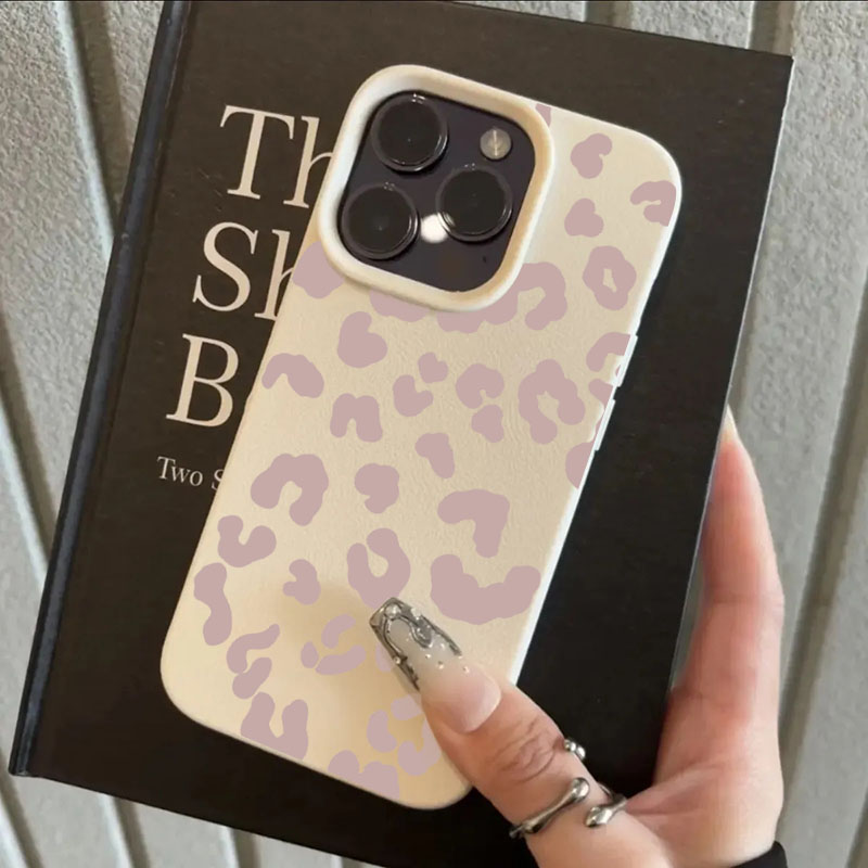 Pembe Leopar Baskı Lichee Dese - Phone Cases Leopard Print incelemesi ve fiyatı
