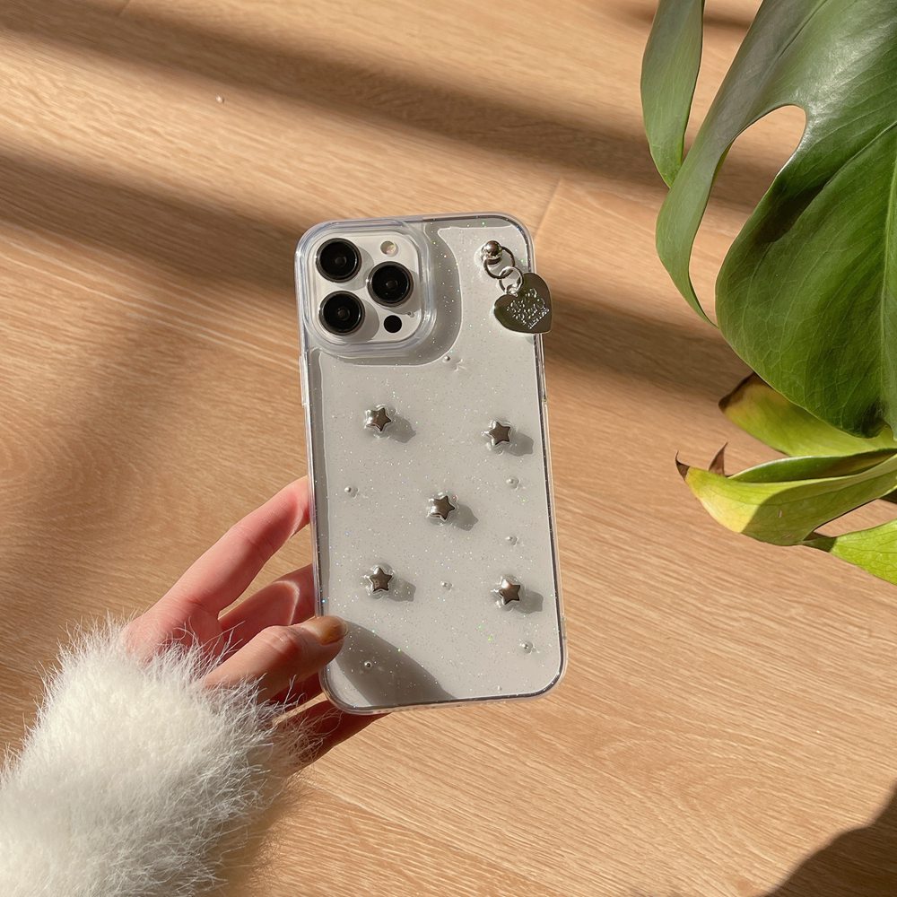 3D ilmek yıldız Bling Glitter  - Phone Cases Pinterest incelemesi ve fiyatı