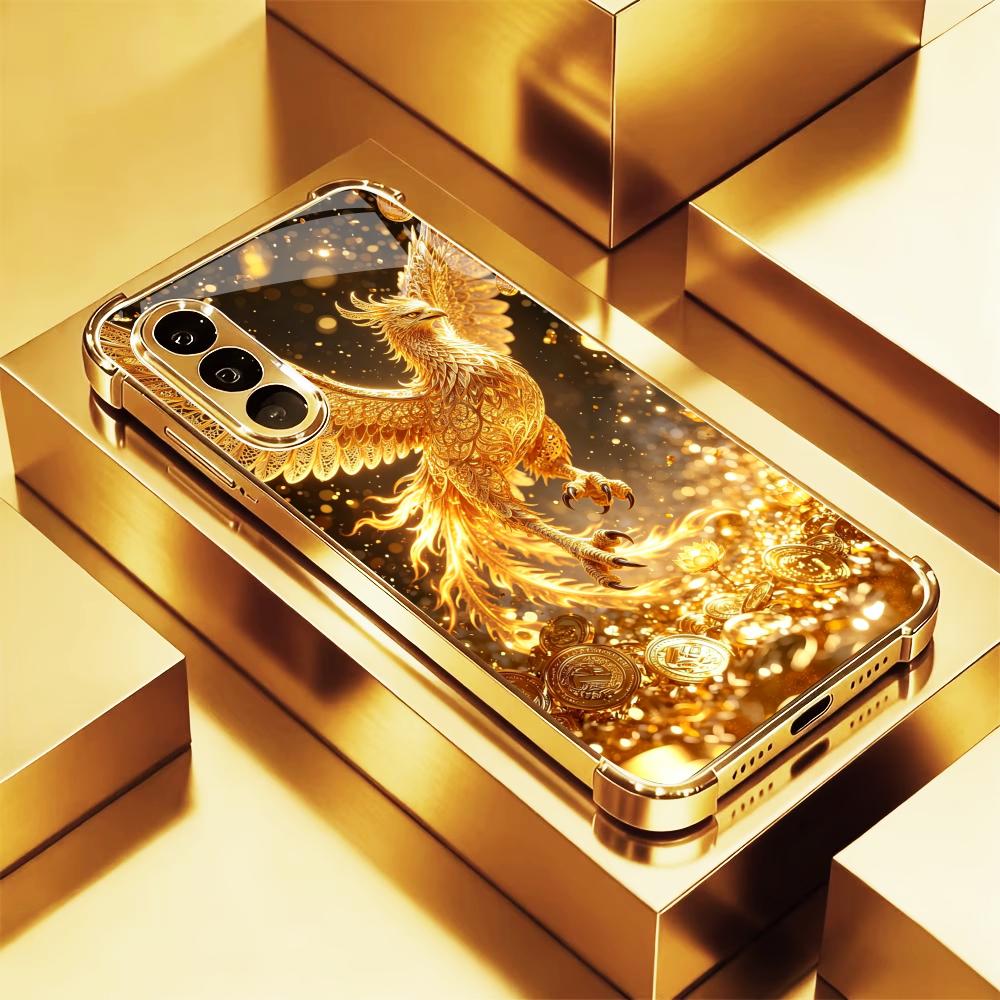 Lüks Altın Kuş telefon kılıfı  - Phone Cases Quad Lock incelemesi ve fiyatı
