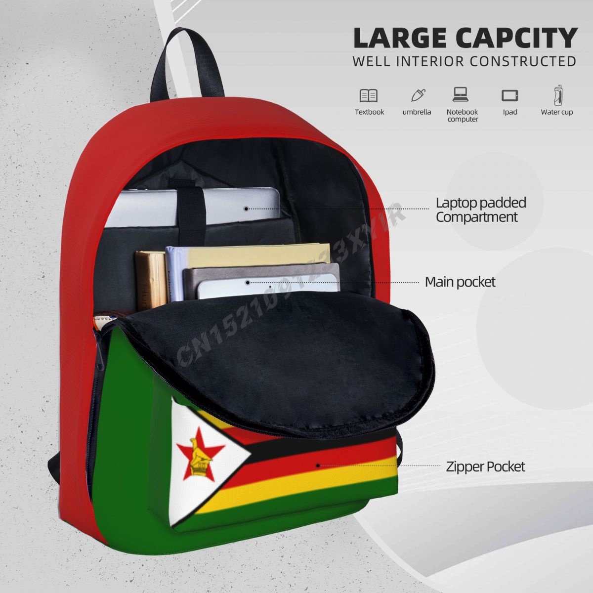Unisex Sırt Çantası Zimbabve B - Phone Cases Zimbabwe incelemesi ve fiyatı