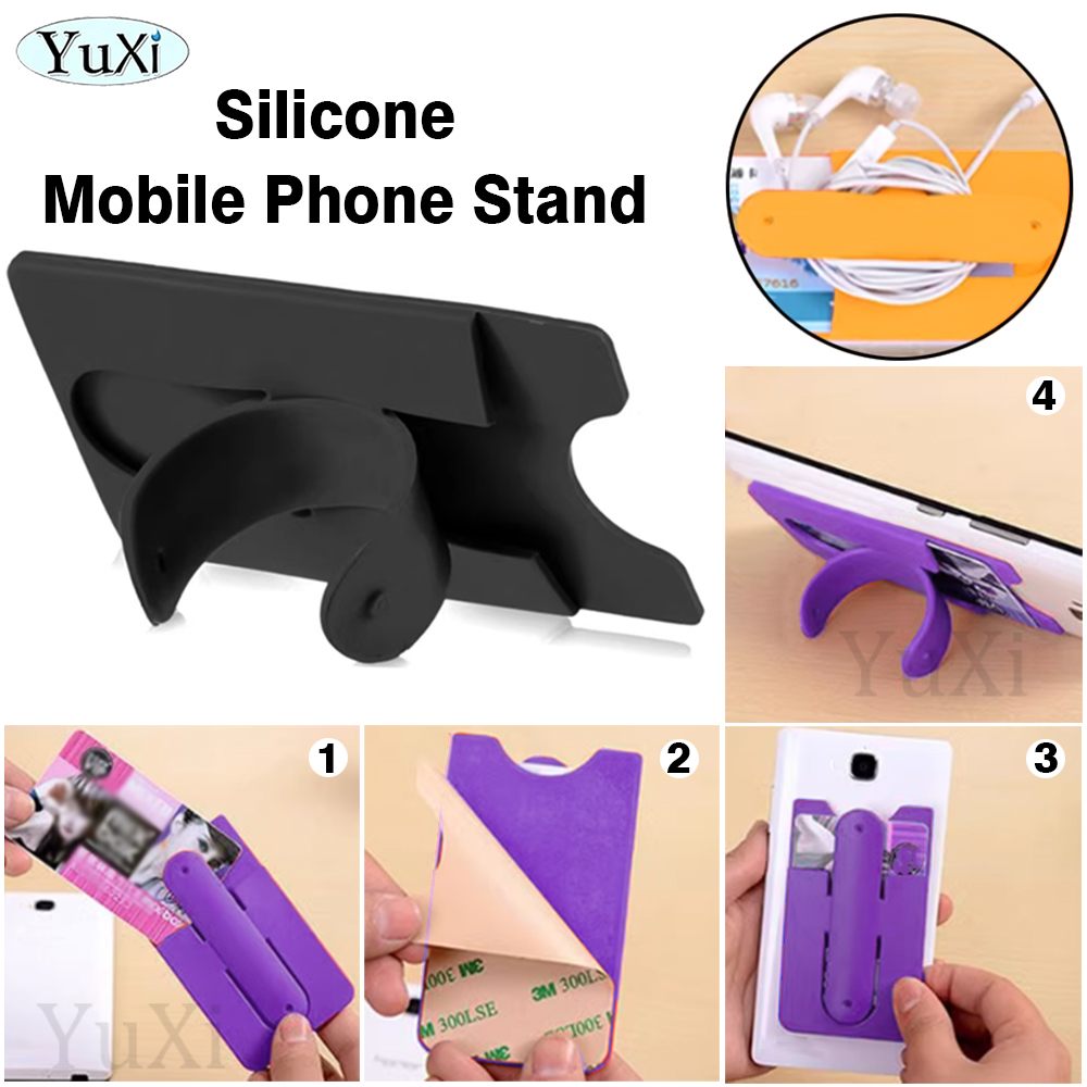 1 adet silikon telefon tutucu  - Phone Cases With Wallet On Back incelemesi ve fiyatı