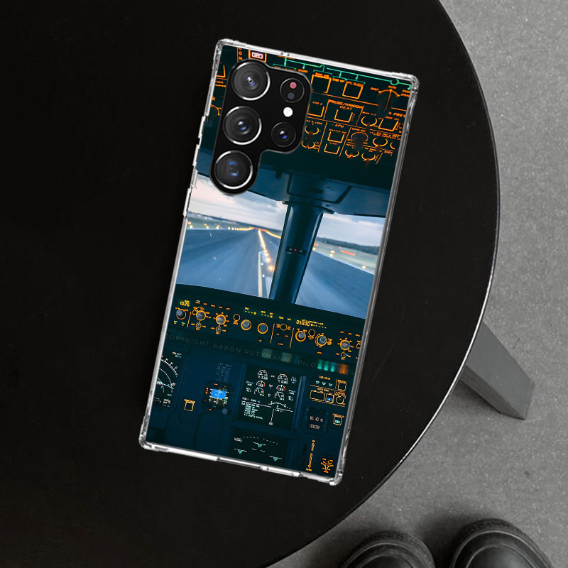 Havacılık Uçak Pilot Kokpit Te - Phone Cases Aviation incelemesi ve fiyatı