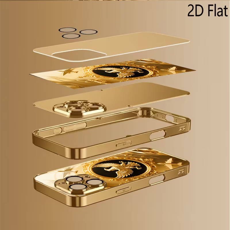Altın Kanat Desenli temperli c - Phone Cases With Camera Cover incelemesi ve fiyatı