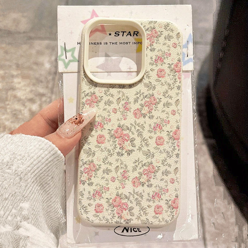 Sevimli Kız Çiçek Desenli Beya - Phone Cases Online incelemesi ve fiyatı