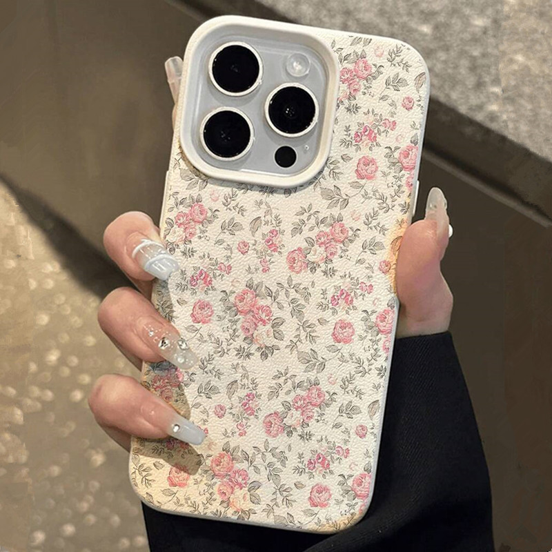 Sevimli Kız Çiçek Desenli Beya - Phone Cases Online incelemesi ve fiyatı